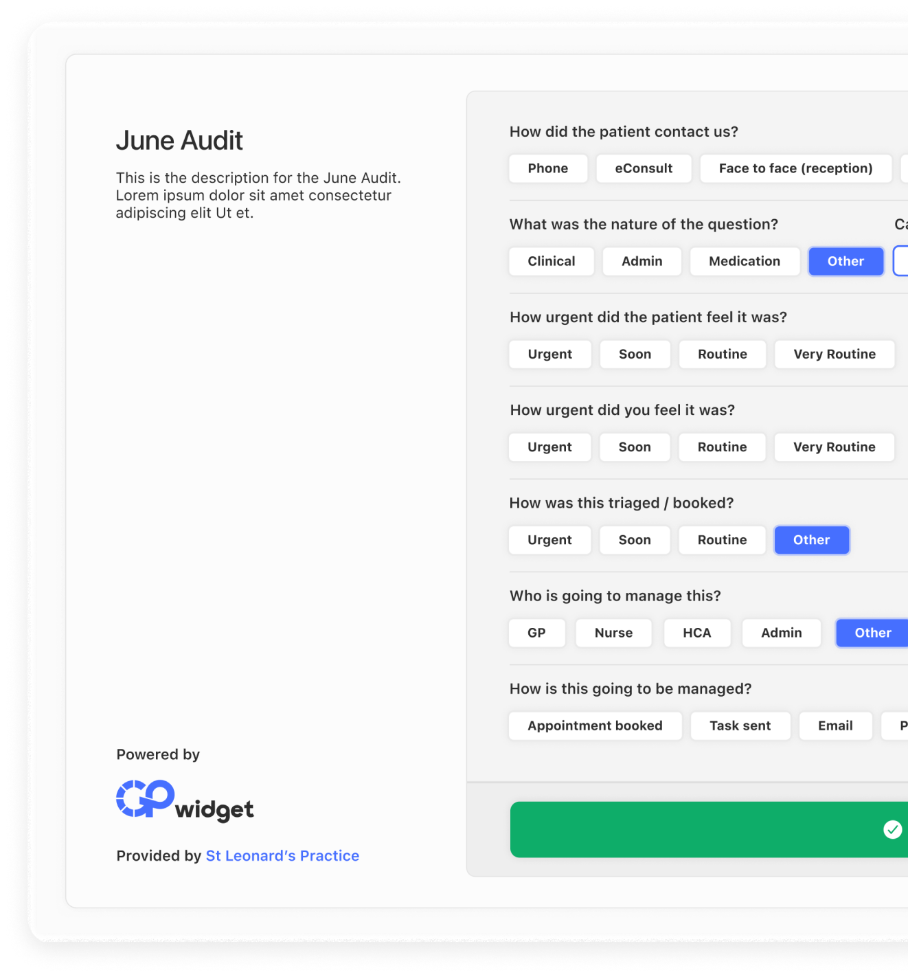 Share Audits