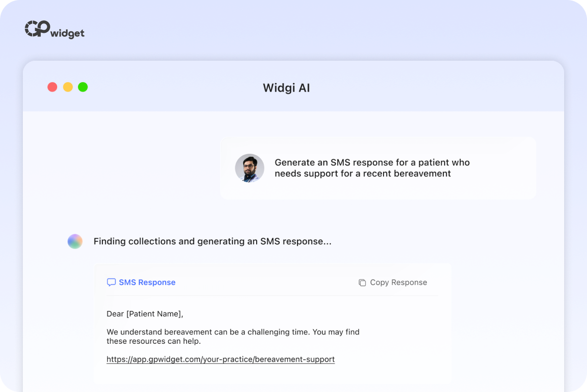 Widgit Gp Widgi AI ∙ GP Widget